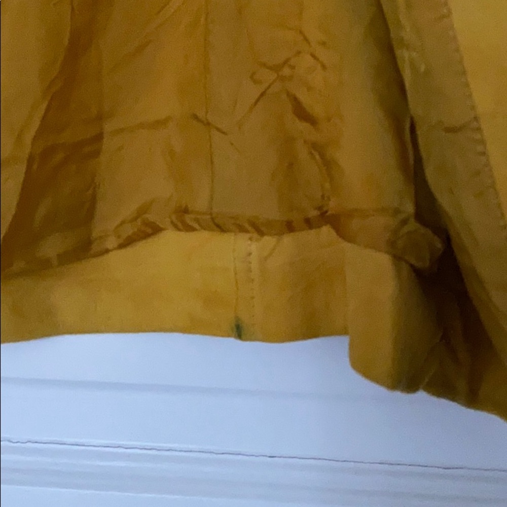 Tory Burch Vintage suede jacket yellow, 6 - Picture 7 of 9